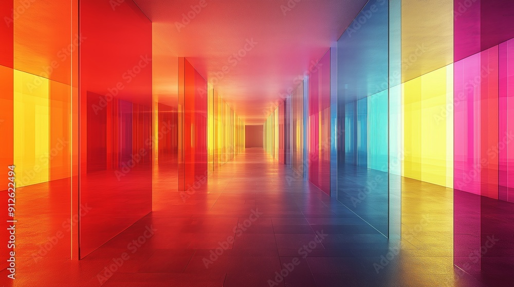 Spectral multycoloured refractions on a black background. abstract background Spectral multycoloured refractions on a black background. abstract background