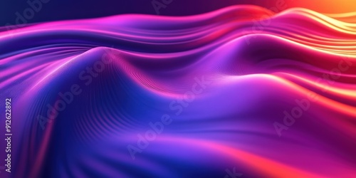Wallpaper Mural Abstract purple and pink wavy pattern with a subtle textured surface. Torontodigital.ca