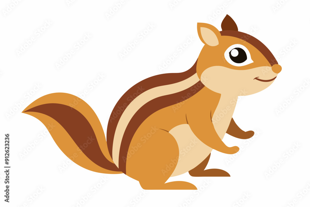 Chipmunk art vector illustration Chipmunk art vector illustration