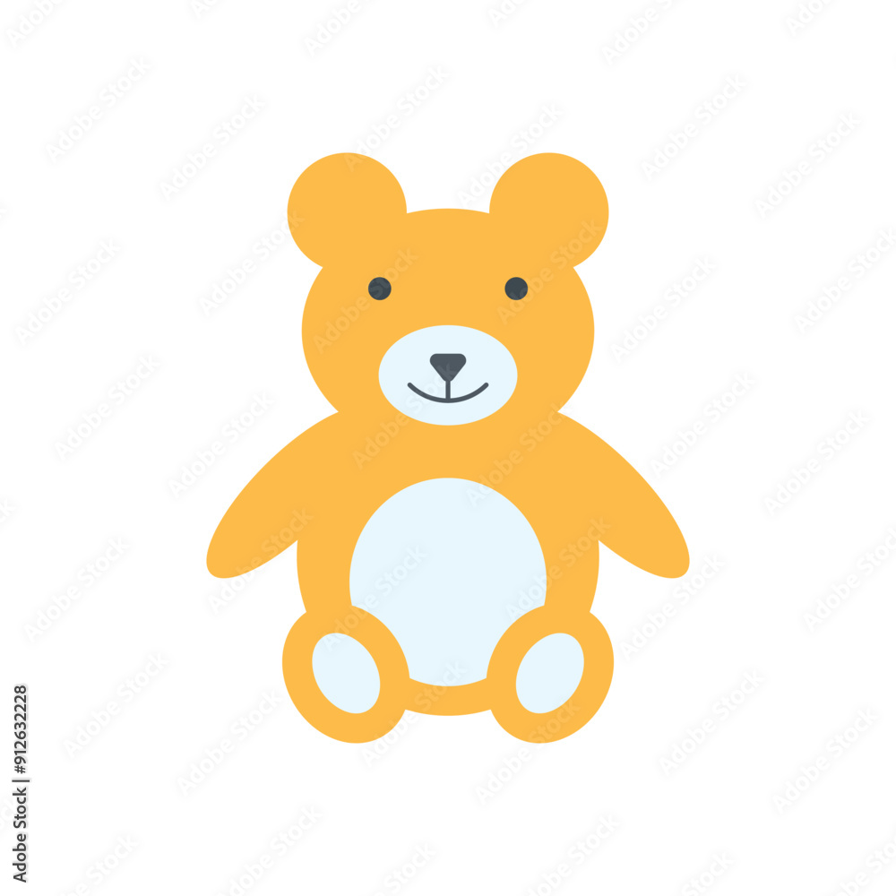 Teddy bear vector icon Teddy bear vector icon