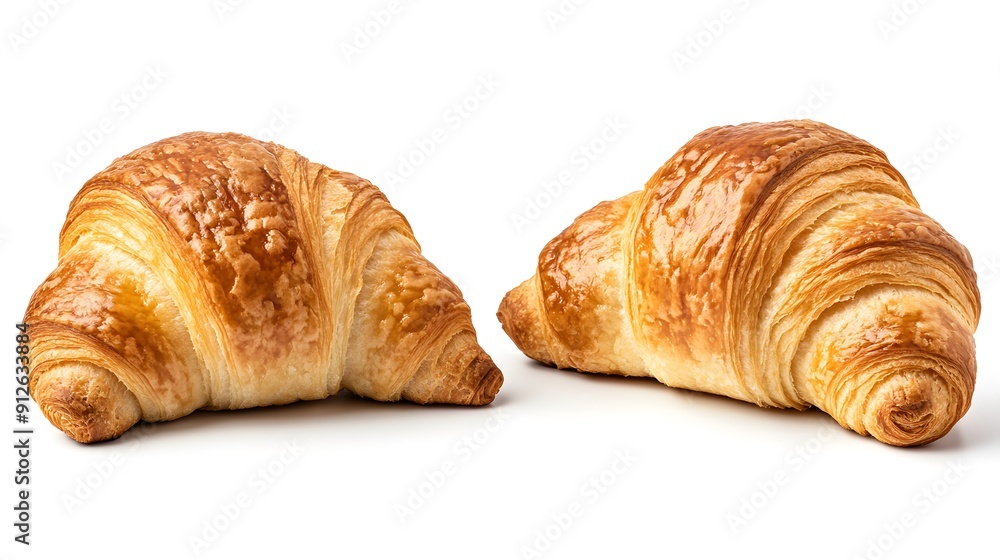 Croissant bread closeup isolated isolated on white background. display, whole and side view. frontal full view. lifestyle studio shoot. closeup view. Croissant bread closeup isolated isolated on white background. display, whole and side view. frontal full view. lifestyle studio shoot. closeup view.