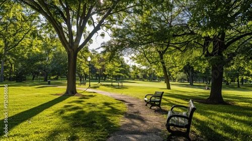 City parks provide green spaces amidst urban development. Describe your favorite city park and its importance to residents. How does it contribute to community well-being