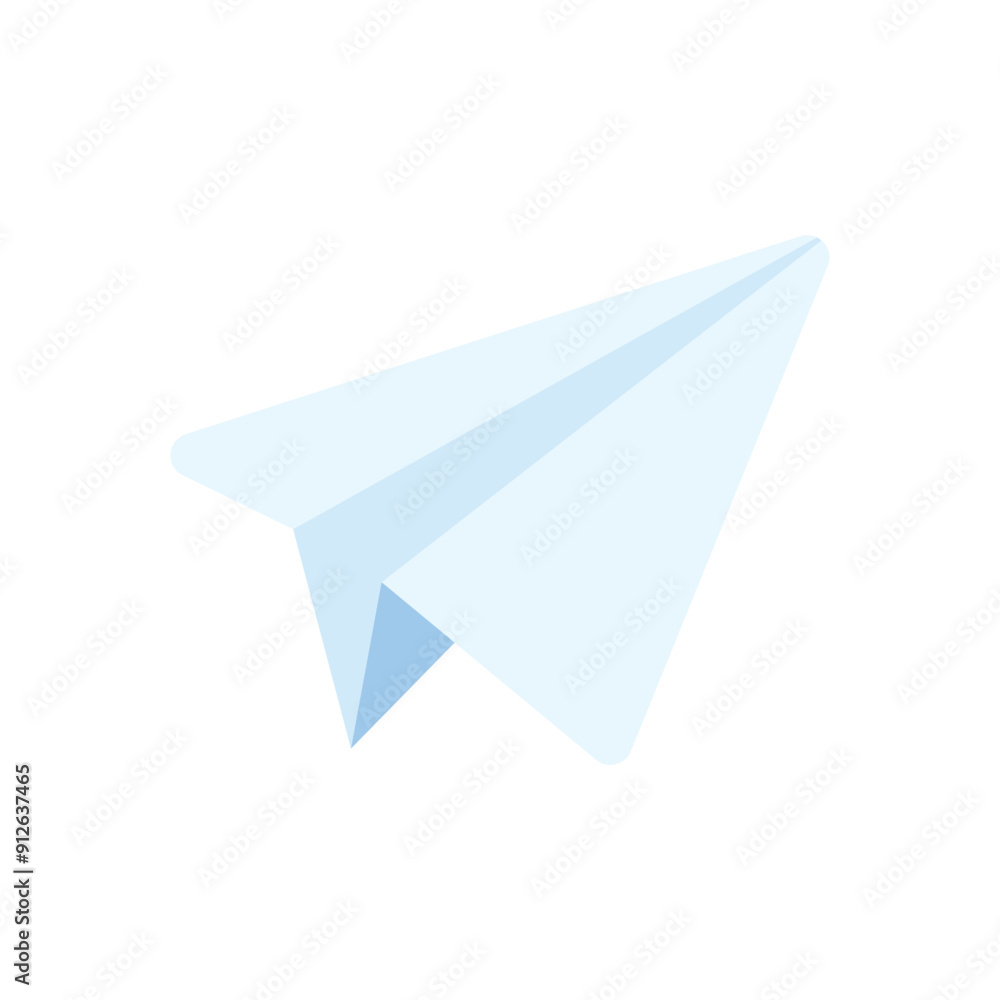 Paper plane vector icon Paper plane vector icon
