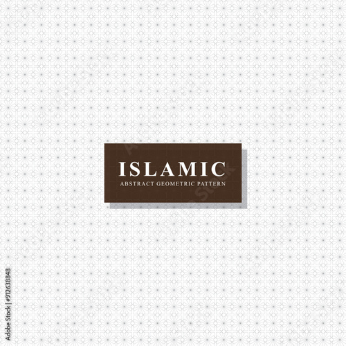 Islamic geometric ornament Seamless pattern in authentic Arabian style
