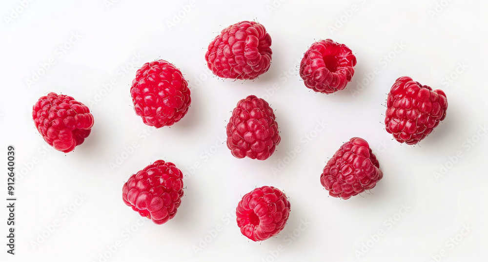 Fresh ripe raspberries. Fresh ripe raspberries.