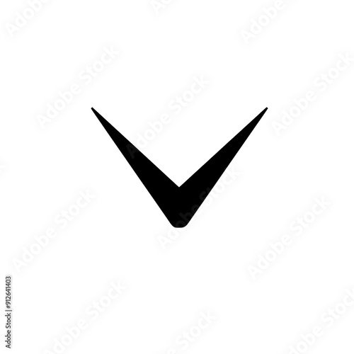 Free Download Checkmark Icon, Minimal Simple Logo - GFXLoad