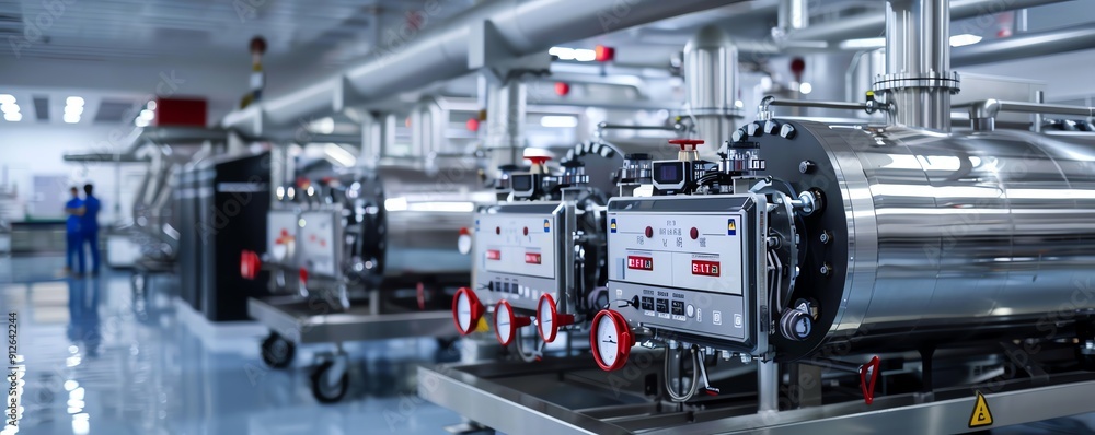 custom made wallpaper toronto digitalLarge boiler system in a hospital, ensuring continuous hot water and heating Powerful and reliable, efficient and vital, healthcare infrastructure