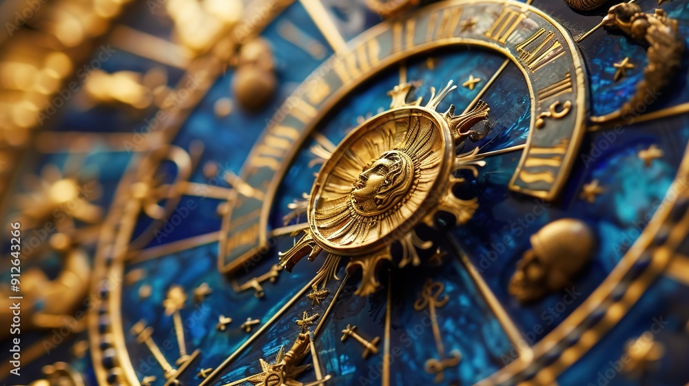 Obraz premium Exploring Astrology, Tarot, and Magic: A Comprehensive Guide to Mystical Arts and Practices
