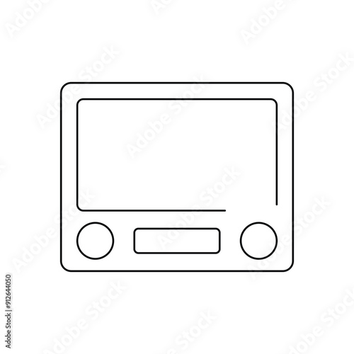 Telesketch vector icon