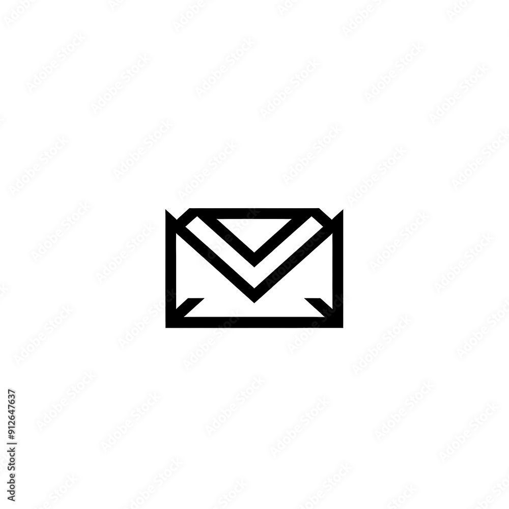 Envelope Icon, Minimal Simple Logo Envelope Icon, Minimal Simple Logo