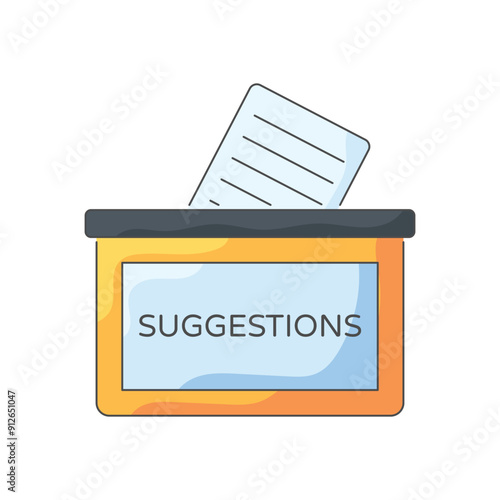 Suggestions vector icon