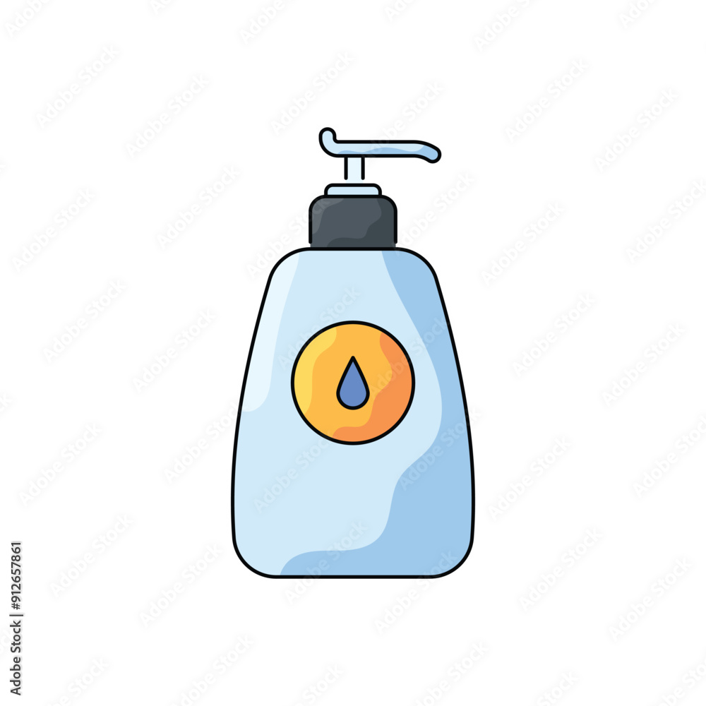 Obraz premium Lotion vector icon
