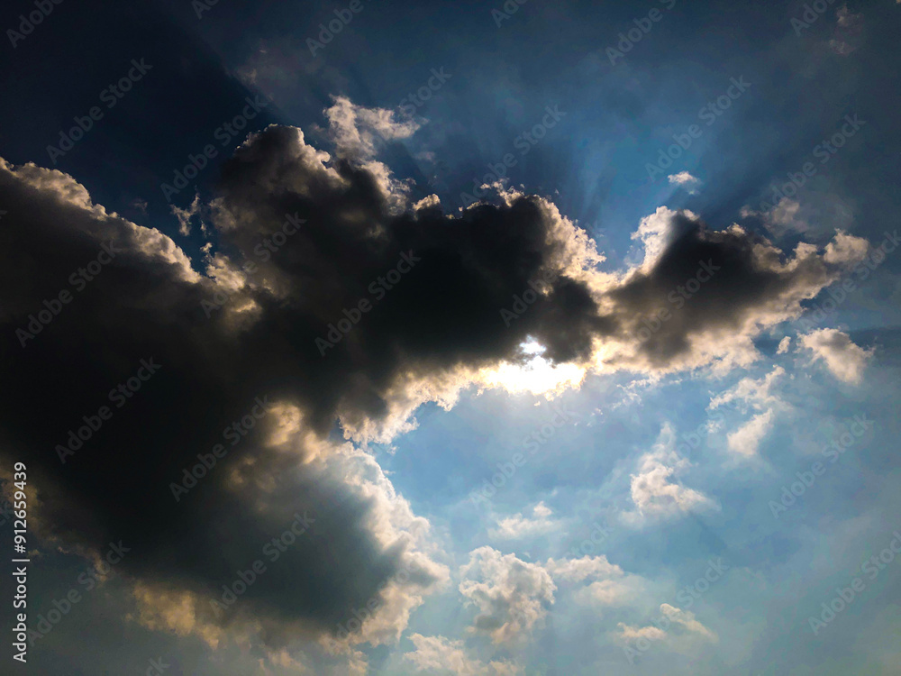 clouds and sun , Sun under the sky clouds and sun , Sun under the sky
