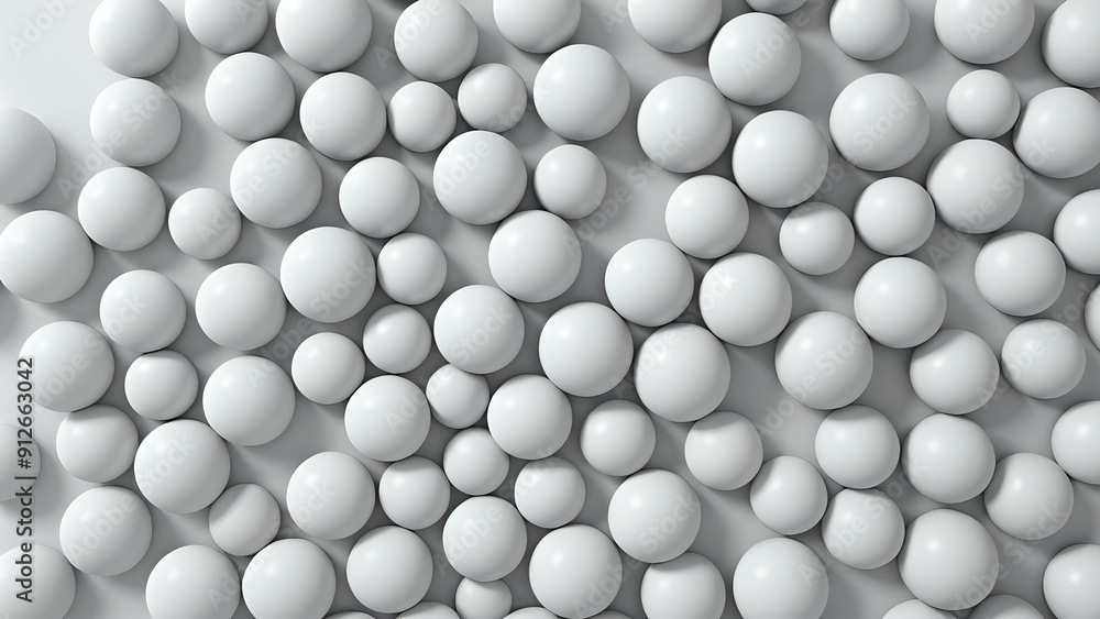 Abstract background with white spheres. Abstract background with white spheres.