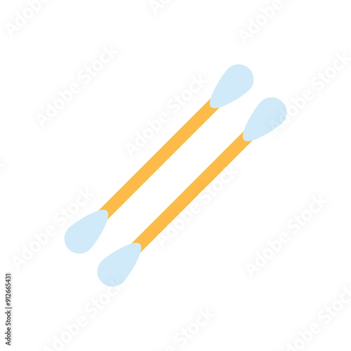 Cotton swab vector icon