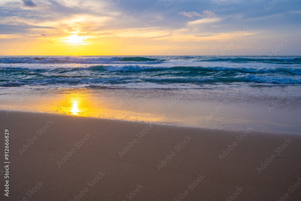 Nature landscape beautiful Light Sunset or sunrise over sea,Colorful clouds dramatic sky seascape,Amazing clouds in sunset sky background Nature landscape beautiful Light Sunset or sunrise over sea,Colorful clouds dramatic sky seascape,Amazing clouds in sunset sky background