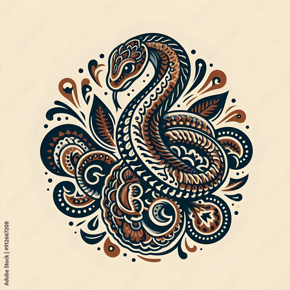 Paisley tattoo design Paisley tattoo design