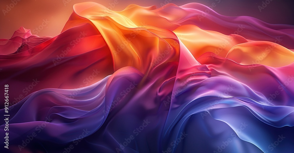Abstract background with colorful liquid shapes, dark gradient color background. Created with Generative AI Abstract background with colorful liquid shapes, dark gradient color background. Created with Generative AI