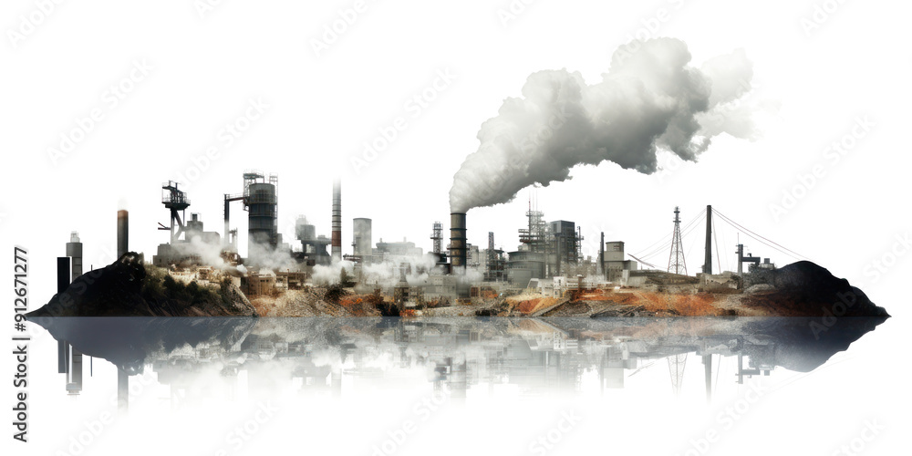 Fotografie PNG Pollution pollution architecture industry.