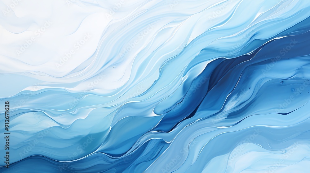 Abstract blue and white marble background, perfect for modern designs. Abstract blue and white marble background, perfect for modern designs.