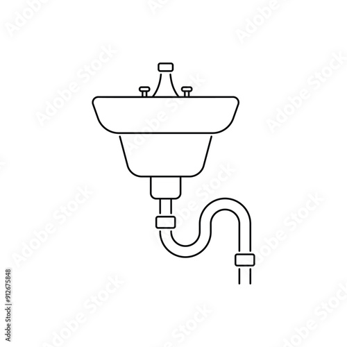 Sink vector icon