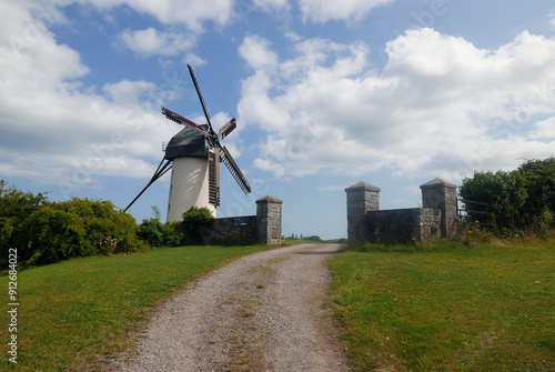 Old wind Mill in  Kerries , Ireland