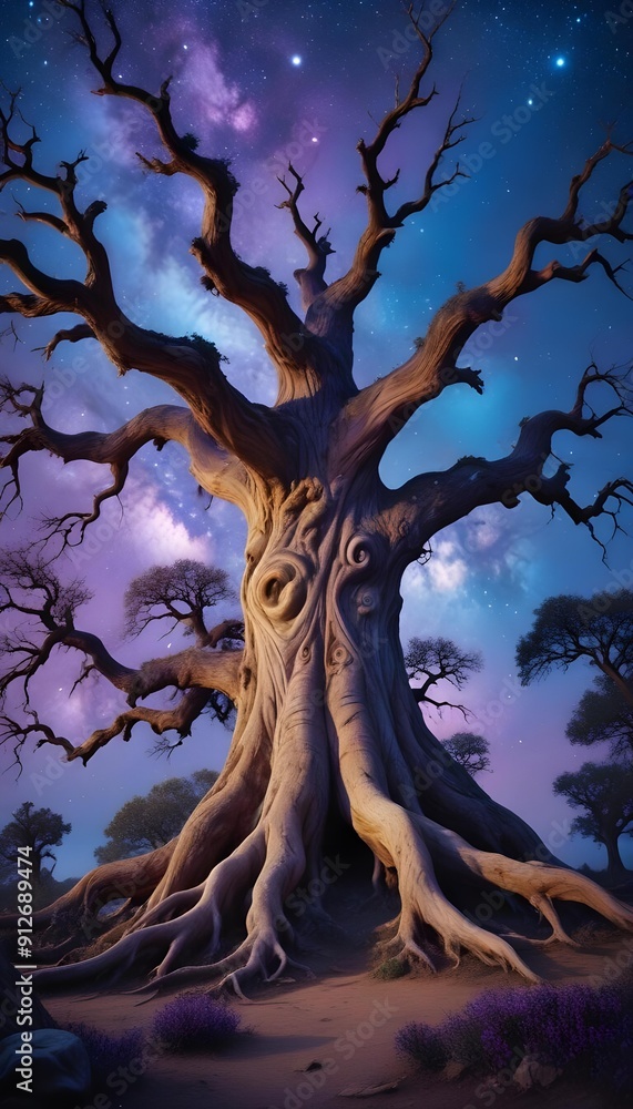 Horror An enormous Eldritch Tree with branches that generate galaxies and a trunk that sustains the Chaos Universe Horror An enormous Eldritch Tree with branches that generate galaxies and a trunk that sustains the Chaos Universe