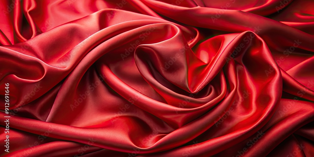 Red silk fabric with a smooth texture, isolated on background, red, silk, fabric, texture, luxurious, elegant, smooth, shiny Red silk fabric with a smooth texture, isolated on background, red, silk, fabric, texture, luxurious, elegant, smooth, shiny
