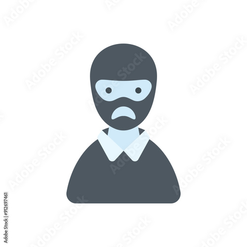 Thief vector icon