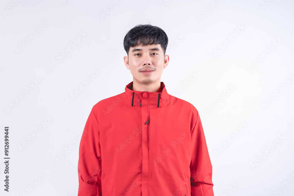 Portrait of handsome Asian man. Concept of ethnicity and confidence in career and business on white background. Portrait of handsome Asian man. Concept of ethnicity and confidence in career and business on white background.