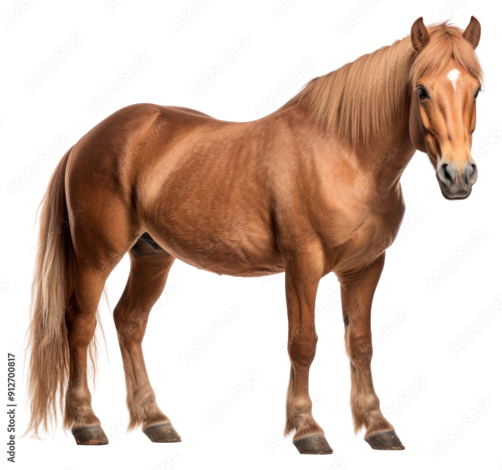 Obraz premium PNG Horse stallion mammal animal transparent background
