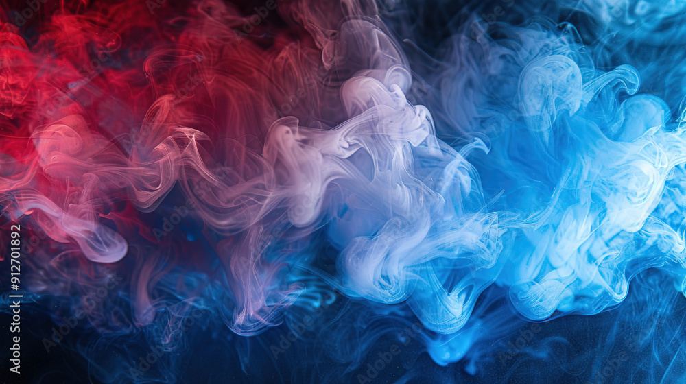 abstract red and blue smoke abstract red and blue smoke