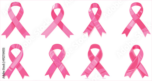 Women breast cancer awareness pink ribbon vector, Pink ribbon woman breast cancer awareness, Breast cancer awareness symbol