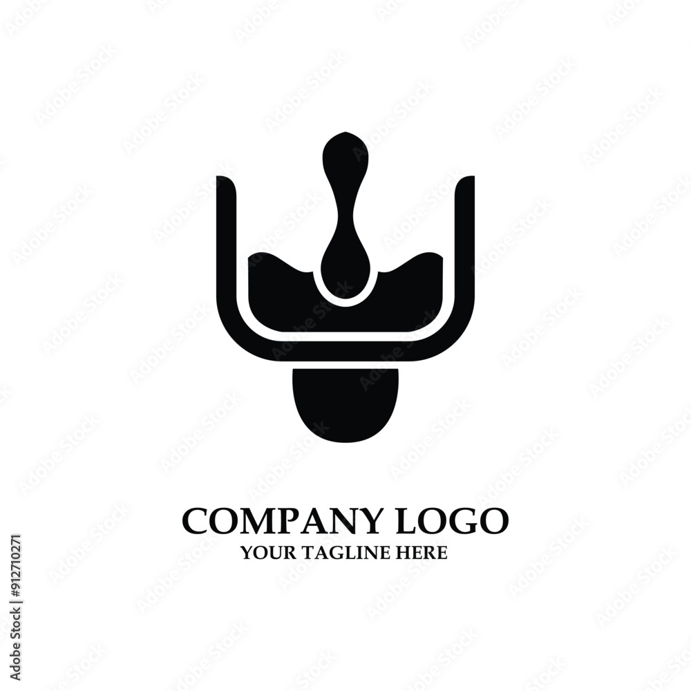 Obraz premium Creative professional logo minimalist design