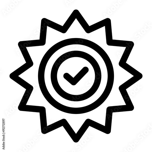 Voting badge icon