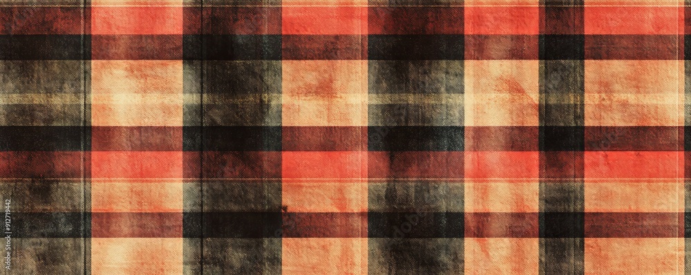 Abstract Grunge Plaid Pattern Abstract Grunge Plaid Pattern