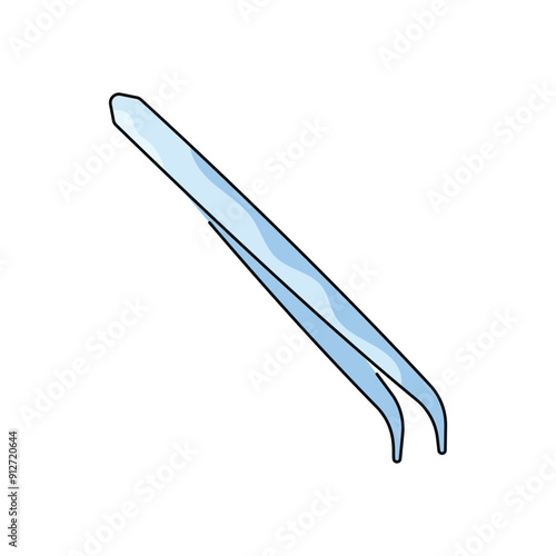 Tweezers vector icon