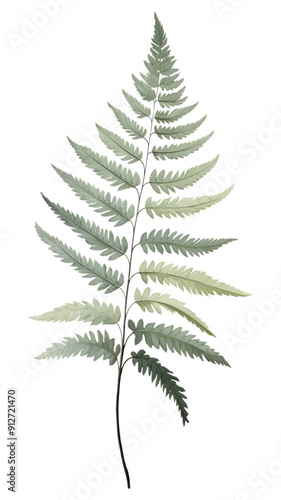 PNG Plant fern leaf medicine.