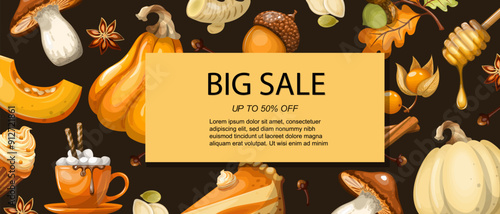 Autumn sale flyer