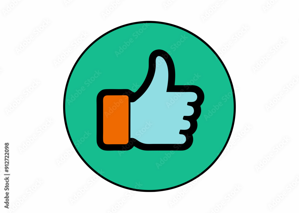 Thumbs Up Icon Design: Elegant Vector Illustrations & Art Thumbs Up Icon Design: Elegant Vector Illustrations & Art