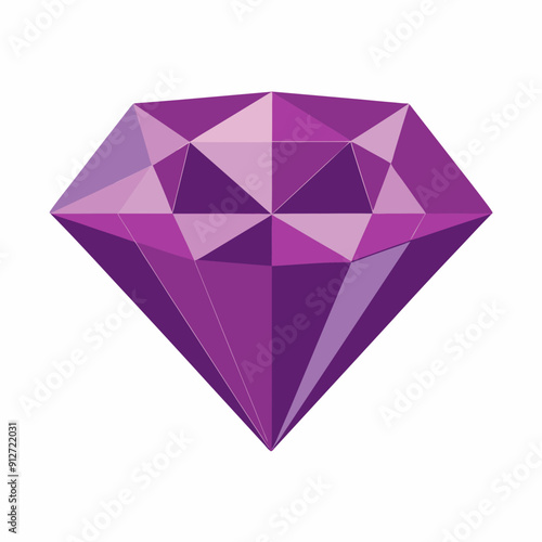 Realistic Gemstone Vector Illustrations