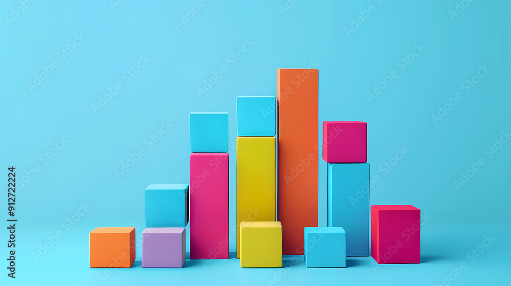 Colorful building blocks Colorful building blocks