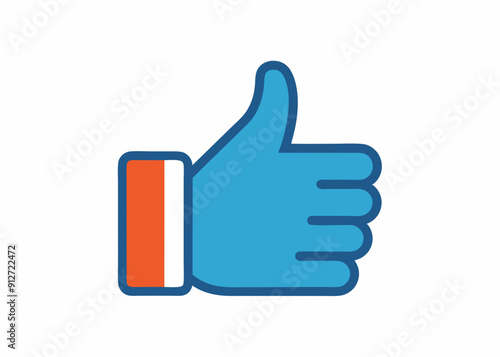 Thumbs Up Icon Design: Elegant Vector Illustrations & Art