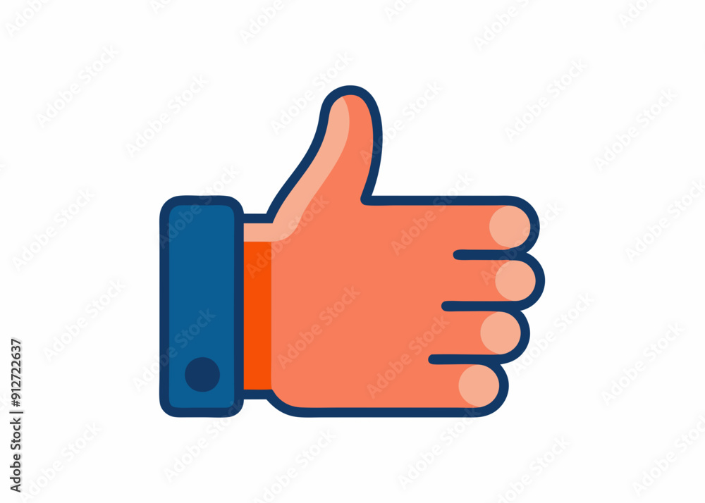Thumbs Up Icon Design: Elegant Vector Illustrations & Art Thumbs Up Icon Design: Elegant Vector Illustrations & Art