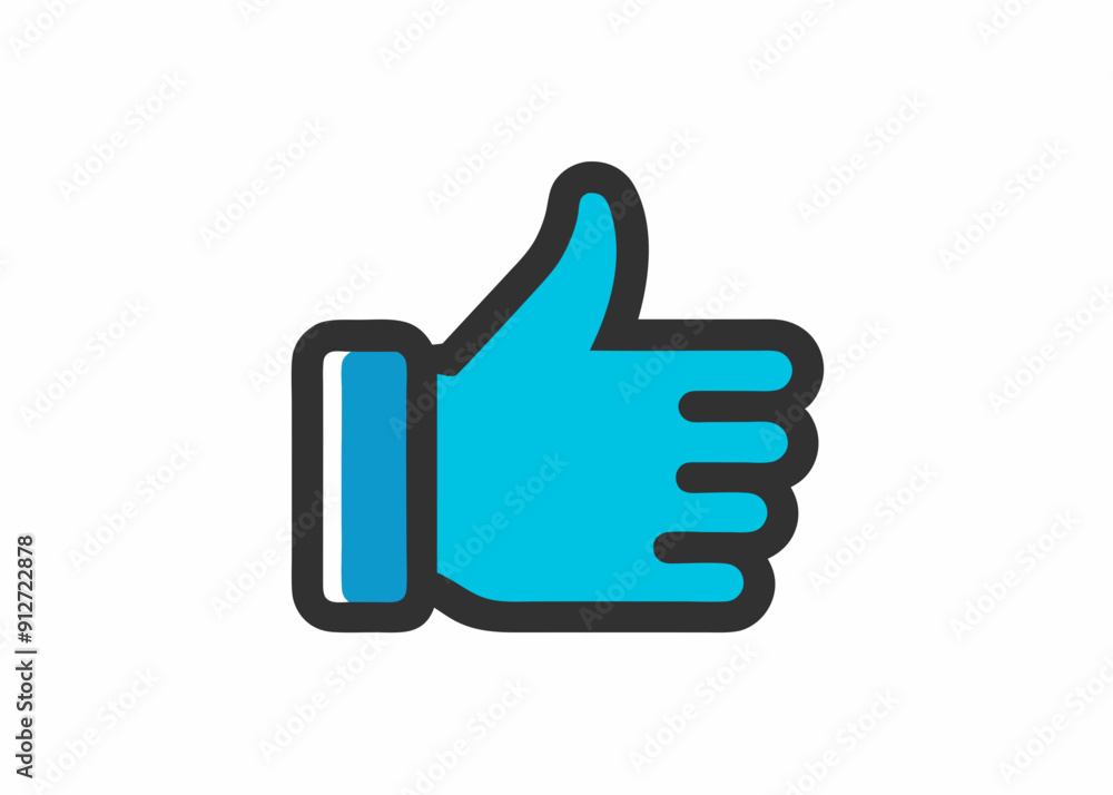 Thumbs Up Icon Design: Elegant Vector Illustrations & Art Thumbs Up Icon Design: Elegant Vector Illustrations & Art
