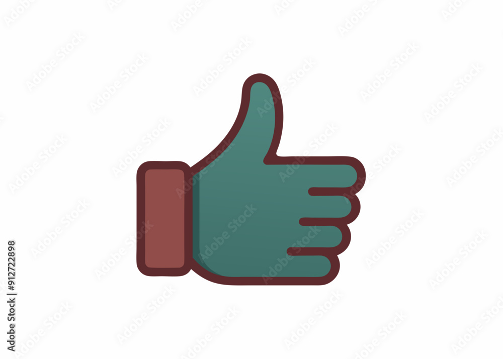 Thumbs Up Icon Design: Elegant Vector Illustrations & Art Thumbs Up Icon Design: Elegant Vector Illustrations & Art