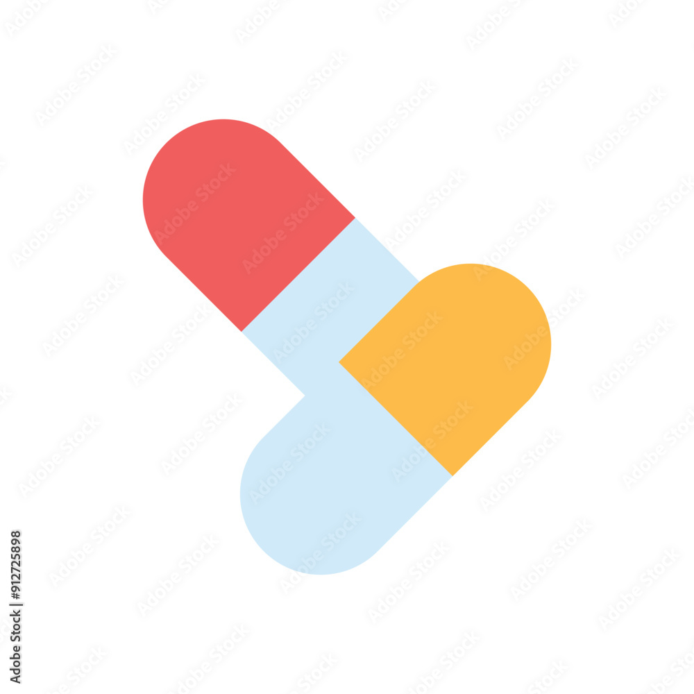 Capsule vector icon Capsule vector icon