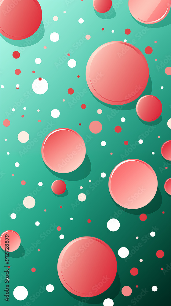 Pink Circles, Dots, Balls on Green Background, Abstract Image, Texture, Pattern, Wallpaper, Cover and Screen of Smartphone, Cell Phone, Computer, Laptop, 9:16 and 16:9 Format Pink Circles, Dots, Balls on Green Background, Abstract Image, Texture, Pattern, Wallpaper, Cover and Screen of Smartphone, Cell Phone, Computer, Laptop, 9:16 and 16:9 Format