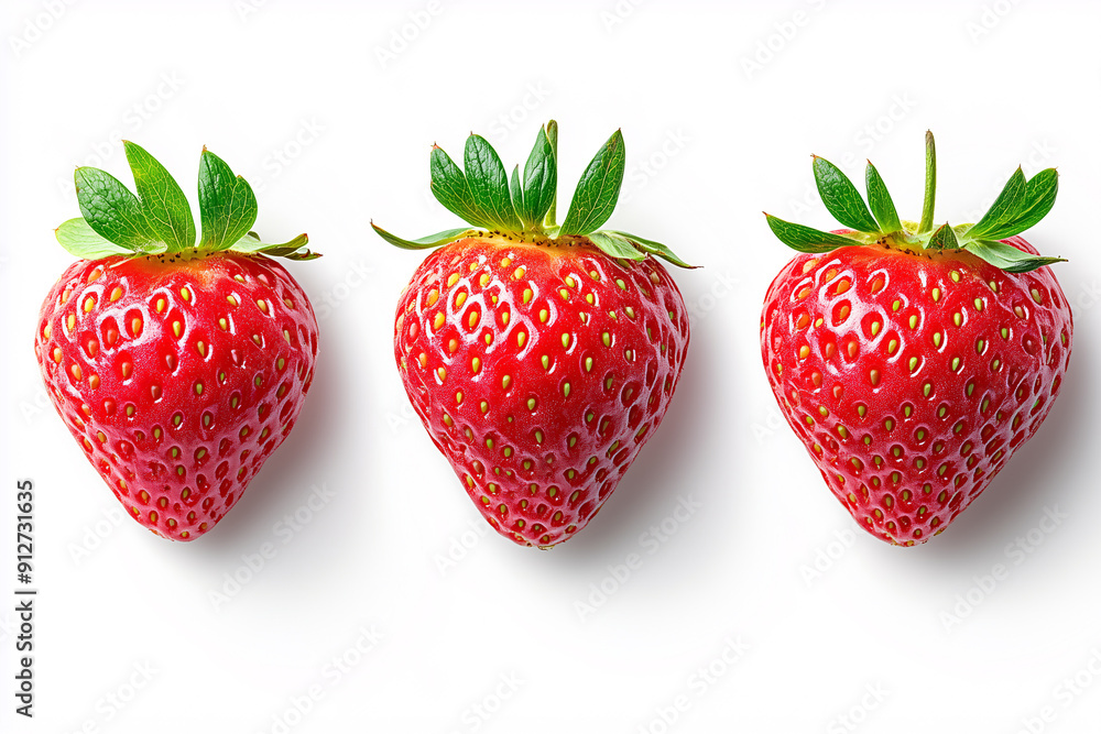strawberry isolated on white background strawberry isolated on white background