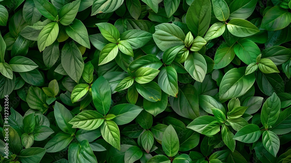 Dense foliage with vibrant green leaves. Dense foliage with vibrant green leaves.